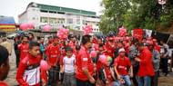 Aizawl FC fans are present in almost all cities of India.